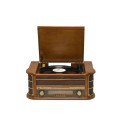 Denver MCR-50 audio turntable Brown