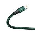 BASEUS cable 3in1 Type C to Micro USB / Lightning / Type C PD 20W CAMLT-SC06 1,5 m green