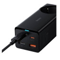 Baseus GaN5 Pro Adapteris / Lādētājs / Pagarinātājs 2xUSB / 2xUSB-C / AC / 65W