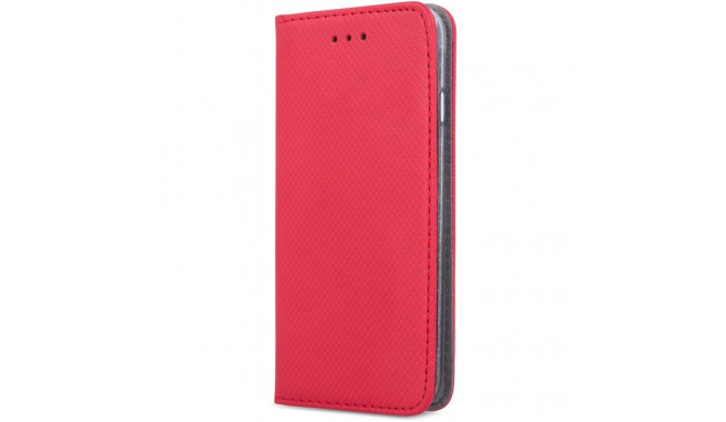 Kaardivahega mobiiliümbris Setty Redmi Note 13 5G Wallet Smart Magnet, punane