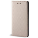 Kaardivahega mobiiliümbris Setty Redmi Note 12S Wallet Smart Magnet, kuldne