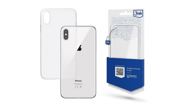 Mobiili tagakaas 3MK iPhone XS Max, läbipaistev