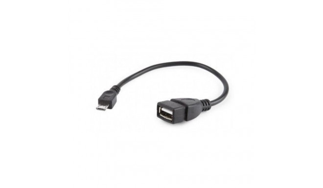 Cablexpert USB OTG AF to Micro BM cable, 0.15 m