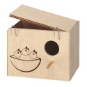 Nesting box for birds nest medium 19,5x14x14cm