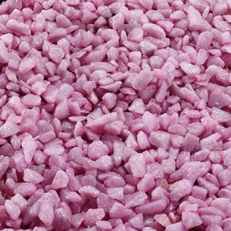 Aquarium gravel Glamour Stone /Antique 6-9mm 2kg Pink