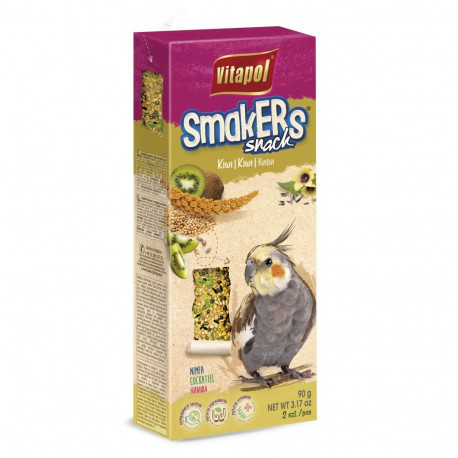 Treat for cockatiel SMAKERS kiwi 2pcs 90g