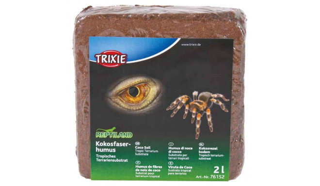 Coco soil, substrate, pressed, gives 2 l