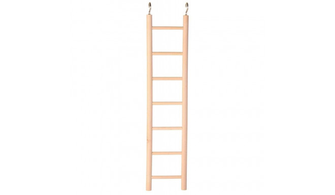 Toy for parrots wooden ladder, 8 rungs/36 cm