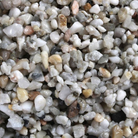 Akvariumo žvyras 3-6 mm 2 kg Lengvas Grubus