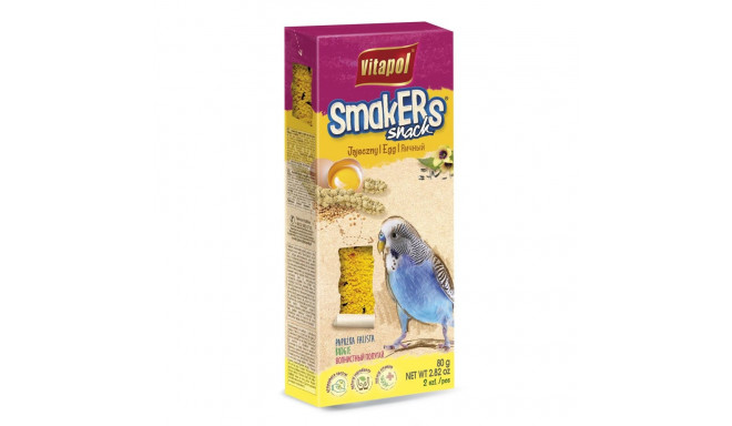 Treat for budgies SMAKERS egg 2pcs 80g