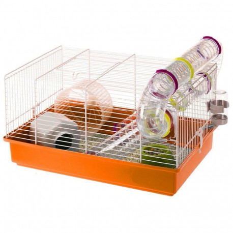 Cage Criceti Paula 46x46x31cm white