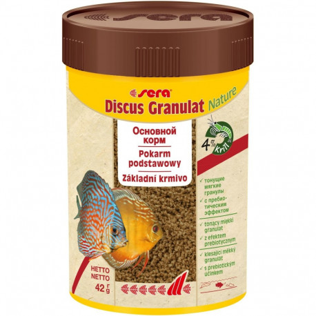 Complete feed Discus Granules Nature 100ml/42g, Sera