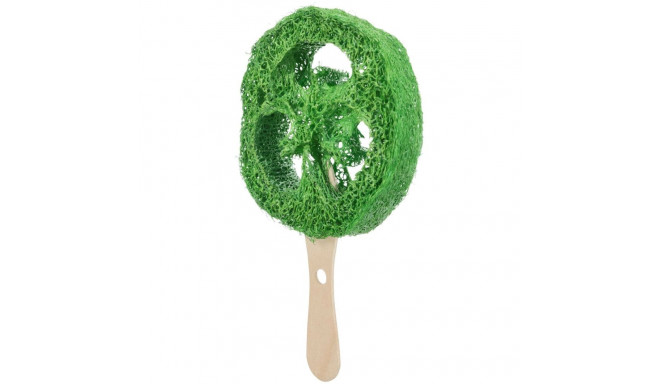 Lolly, luffa/puit, ø 6 × 12 cm