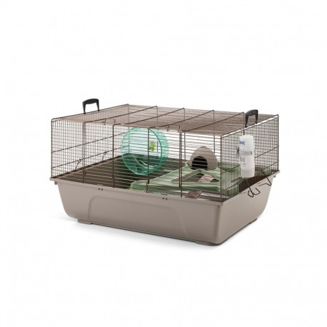 Cage for hamster Duncan 67x49x37cm indian brown/warm grey