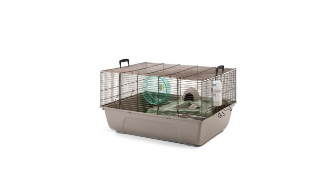 Cage for hamster Duncan 67x49x37cm indian brown/warm grey