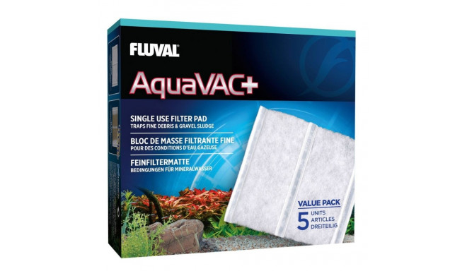 Akvariumo filtras Fluval Aqua Vac+ filtro padas (5tk)