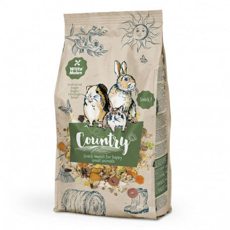 Täiendsööt COUNTRY Snack Muesli 0,8kg närilistele