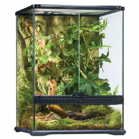 Stiklinis terariumas Exo-Terra Natural Terrarium mažas/aukštas 45 x 45 x 60 cm (PT2607)