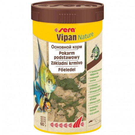 Complete feed Vipan Nature 250ml/60g, Sera