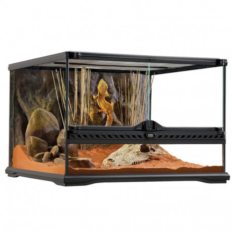 Klaasist terraarium taustaga Exo-Terra 45x45x30cm (PT2603)
