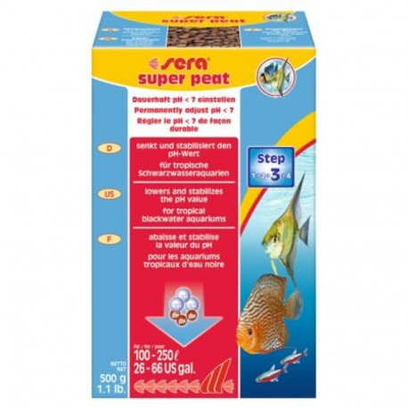 Filter media Sera super peat 500 g