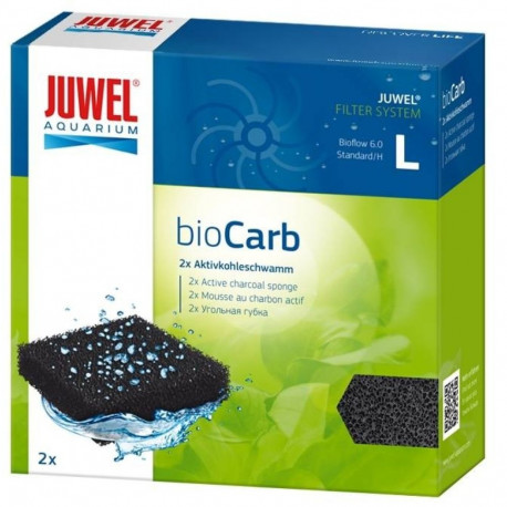 Filter media bioCarb L (Standard) - Active charcoal sponge