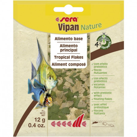 Complete feed Vipan Nature 12g, Sera