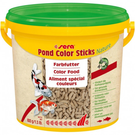 Complete feed Pond Colour Sticks Nature 3800ml/600g, Sera