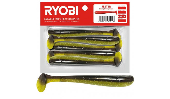 Silikoonlant söödav Ryobi Jester 75mm CN010 5tk