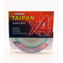 Braided fishing line SWD Taipan Classic PE X4 0.14mm 135m 7.20kg light green