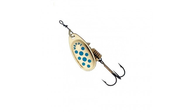 Spinner MEPPS COMET-5 11,0g kuldsed/sinised täpid