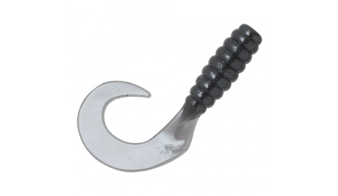 Silikoonlant GRUBZ 2.5" Black 8tk