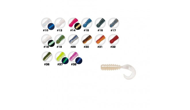 Rubber bait ring single tail RB-03 36