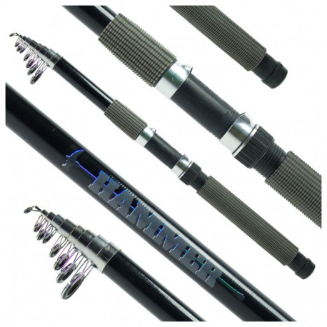 Spinning rod Merganser Hammer 4,5m 30-60g Telescopic