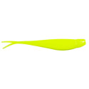 Мягкая приманка Z-Man SCENTED JERK SHADZ 4" Hot Chartreuse 5шт.