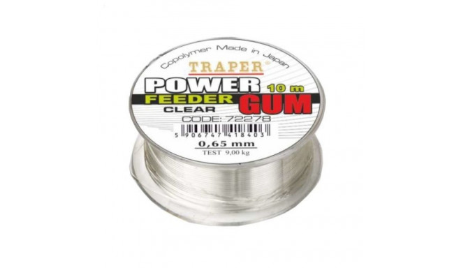 Power Feeder Gum Clear 10m 0.85mm 11kg