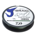 Pintas žvejybos valas Daiwa J-Braid X4E 0.13mm 135m tamsiai žalias