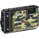 Nikon Coolpix W300 Holiday Kit, camouflage