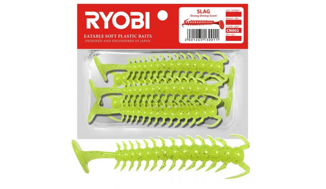 Мягкая приманка Scented Ryobi Slag 71мм CN002 5шт