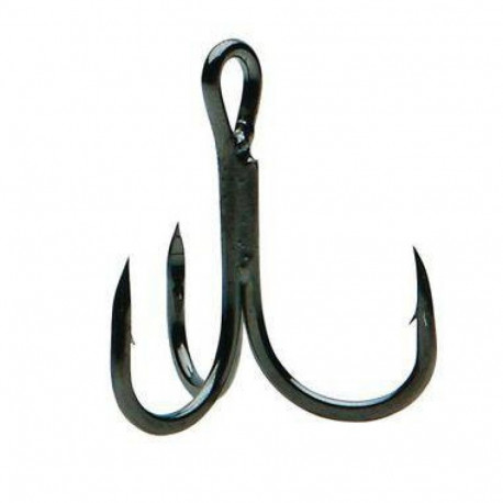 Treble Owner 5641-121 2/0 black chrome (6pcs)