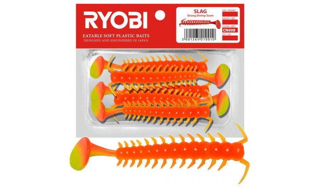 Мягкая приманка Scented Ryobi Slag 71мм CN008 5шт