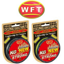 Плетёный шнур WFT KG Strong 150m 15kg chartreuse