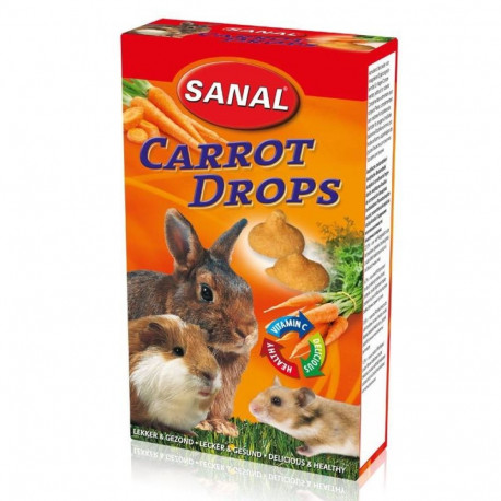 SANAL RODENTS carrot drops 45g