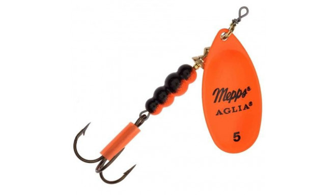 Spinner MEPPS AGLIA FLUO-5 13,0g, oranž