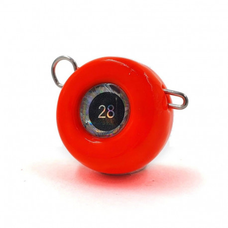 Jig sinker FB, 20 g, red, 3 pcs, Merganser