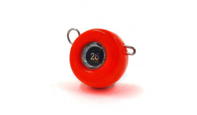 Jig sinker FB, 28 g, red, 3 pcs, Merganser