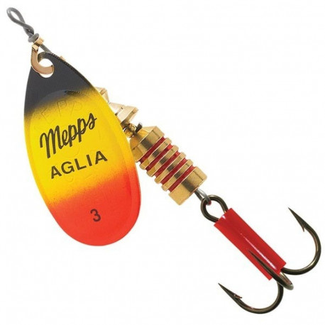 Spinner MEPPS AGLIA FURIA-3 6,5g black/yellow/red