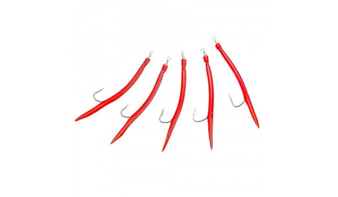 Bottom fishing rig SCH-T006 10/0 red