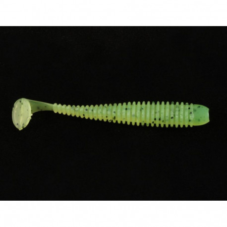 Soft lure HITFISH TukaShine 3.5 R118 7pcs