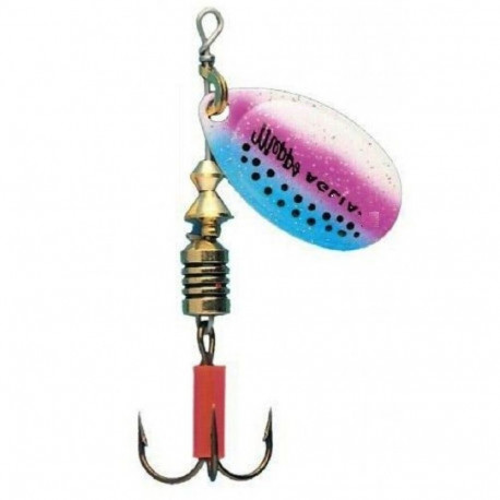 Spinner MEPPS AGLIA RAINBOW-1 3,5g vikerkaar/hõbe